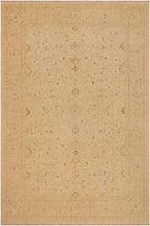 handmade Traditional Kafkaz Beige Beige Hand Knotted RECTANGLE 100% WOOL area rug 9 x 12